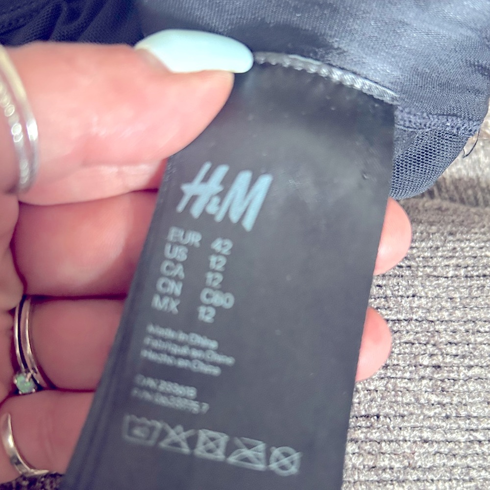 H&M bra with lace